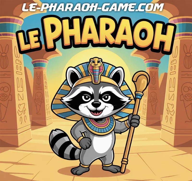 Le Pharaoh auf dem Smartphone im Hochformat
